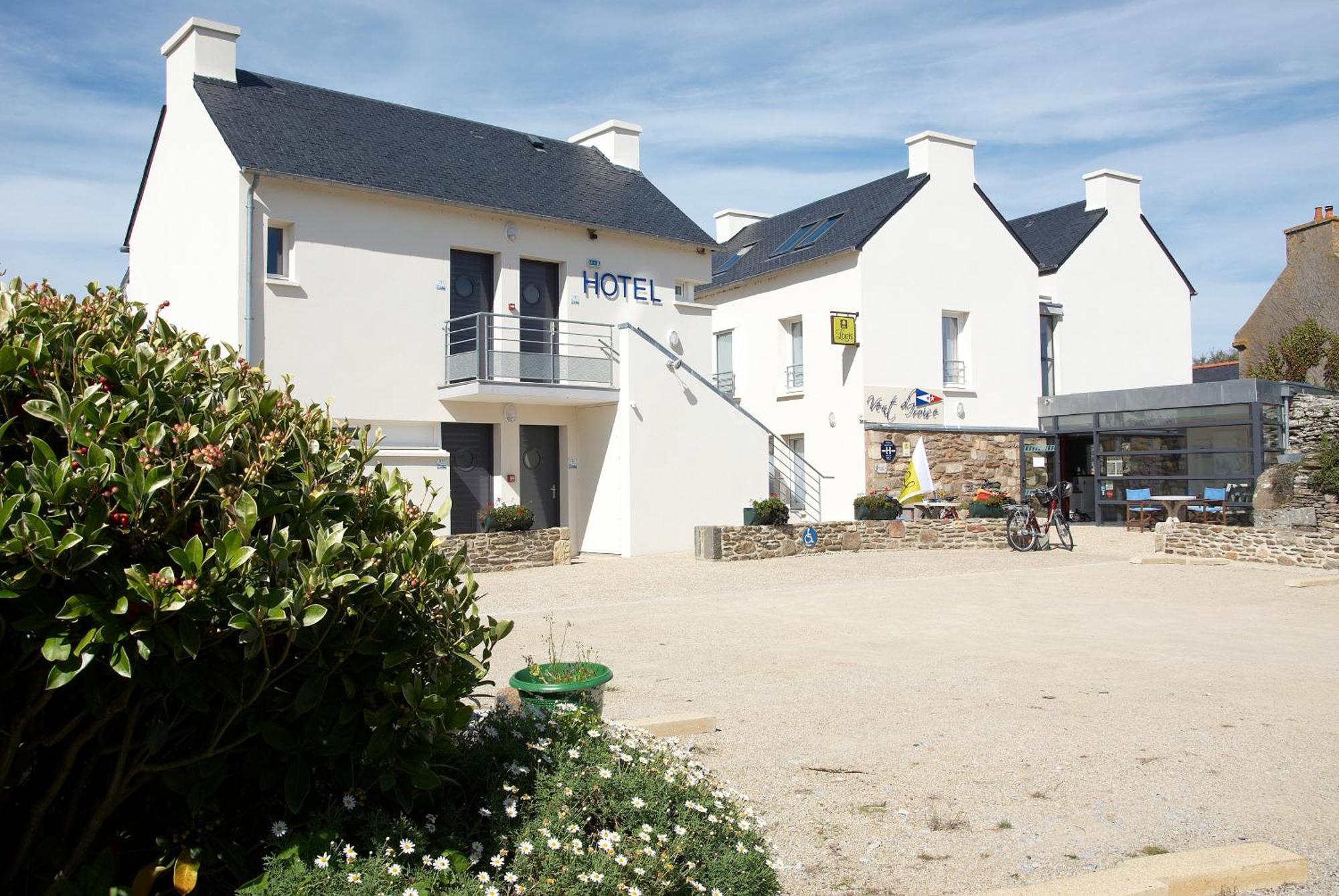 Logis Hôtel Vent d'Iroise Plougonvelin Exterior foto