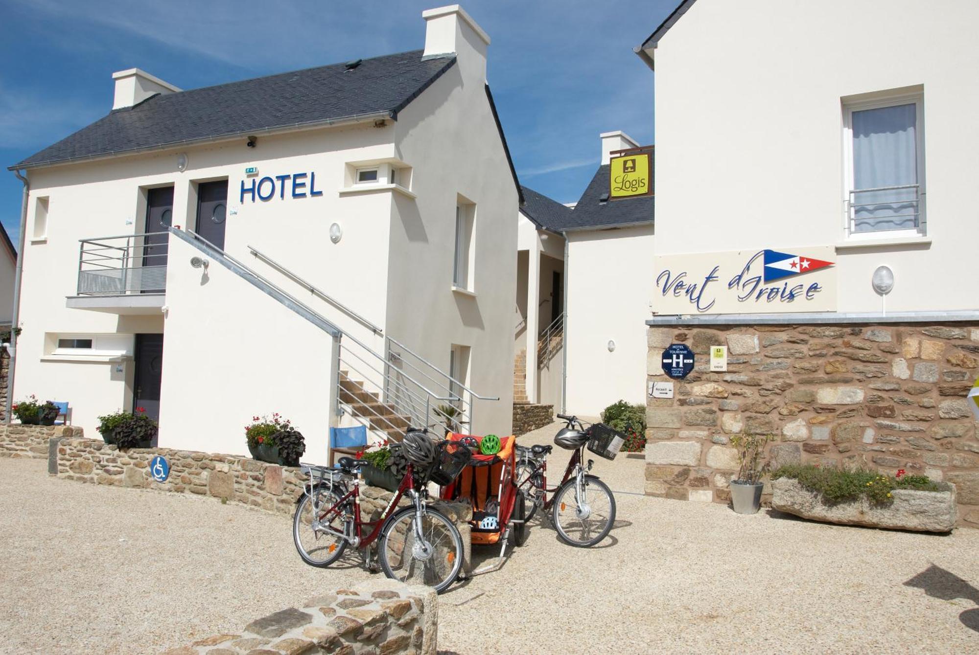 Logis Hôtel Vent d'Iroise Plougonvelin Exterior foto